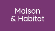 bouton maison et habitat